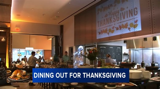 Some families skip cooking and dine out for Thanksgiving in Center City