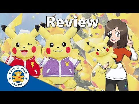 Pokémon Build a Bear 25th Celebration Pikachu Review