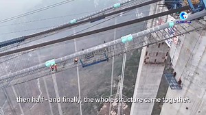 5.5K views · 306 reactions | World's tallest bridge under construction! The Huajiang Grand Canyon Bridge in China’s Guizhou is nearing completion — slated to open in late 2025! "As someone involved in building transportation infrastructure in Guizhou, I found it truly awe-inspiring, and I'm so proud of it." A young engineer shares her experience of working on such a monumental project. #China #MegaProject #ChinaConstruction | Chinese Embassy Manila | Facebook