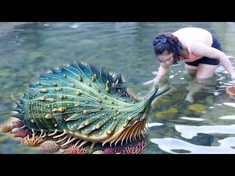 😱😱 Giant unicorn mussel, rare oversized blue pearl