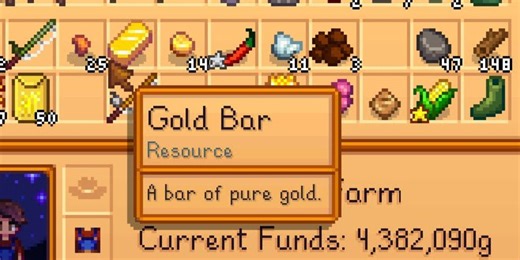 Stardew Valley: How to Get a Gold Bar