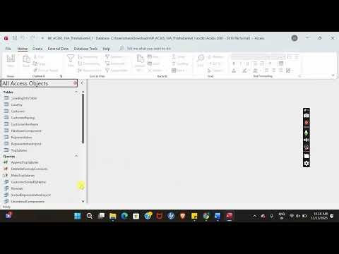New Perspectives Access 365 | Module 10: SAM Project A Tech Builders
