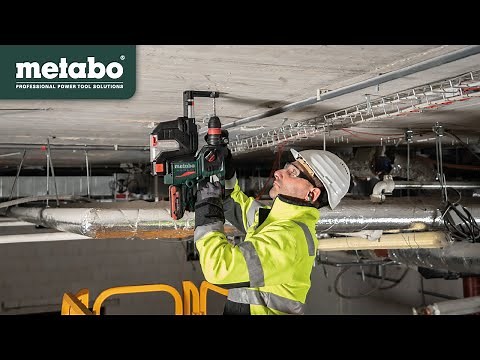 Metabo 18 Volt cordless SDS-plus combination hammers