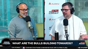 5.6K views · 33 reactions | It's wishful thinking now, but Spiegel & Holmes will stay on the lookout for a Nikola Jokic trade request in the months to come as they dream about the Bulls' future. "Is there a chance he turns unhappy? What just happened out there?" Matt Spiegel says. Listen: https://shorturl.at/hkpIs | 670 The Score | Facebook