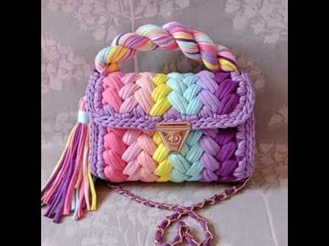 Latest And Stunning Free Crochet pattern Crochet Handbags Very Stylish Handbags