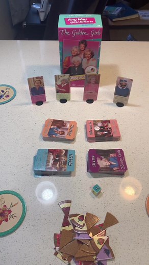 The Golden Girls Board Game: Any Way you Slice it Trivia