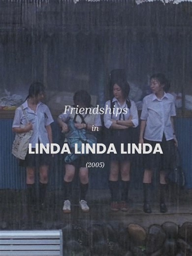 Friendships in Linda Linda Linda (2005) | #netflix #hbo #prime #Disney #max #appletv #Film #Movie #Cinema #Cinematography #ProductionDesign #TikTokUni #filmtok #Art #Vibes #Mood #Friendships #BaeDoona