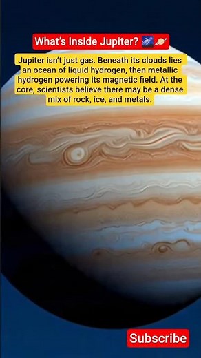 What’s Inside Jupiter? 🌌🪐 #Jupiter #Space #Astronomy #GasGiant #Cosmos #space #universe #space