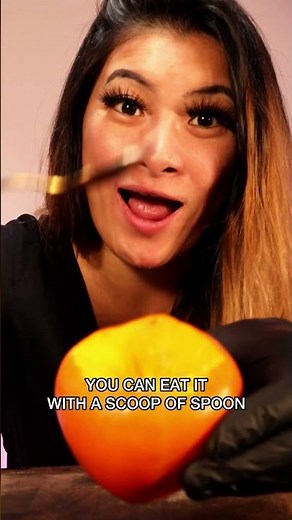 How To Cut Open A Persimmon