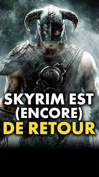 SKYRIM est DE RETOUR dès MAINTENANT ⚠️