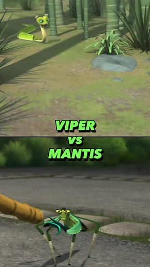 Viper vs Mantis: Kung Fu Panda Showdown