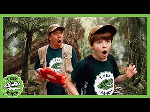 GIANT T-Rex Attack! We’re Not Alone! | 35 Mins | 🦖🦕 T-Rex Ranch Dinosaur Videos
