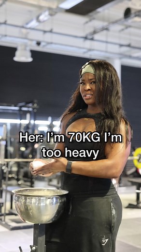 70KG Lifting Challenge by Pookie at the Gym