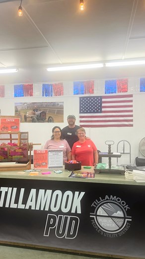 21 reactions | Last day of the Tillamook County Fair! We hope to see you there! | Tillamook People's Utility District | Facebook