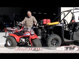 ATV Television Low & Slow Test - Honda ATC 110. The granddaddy of the ATV craze.