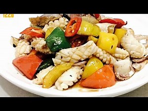 How To Cook Perfect Tender Squid 爽口鱿鱼| Super Easy Asian Recipe