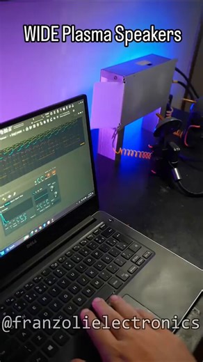 High-voltage generators create music from electricity without traditional speakers.[📹 franzolielectronics]