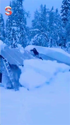 Please pray for his safety. #fails #snow #shorts #viralvideo