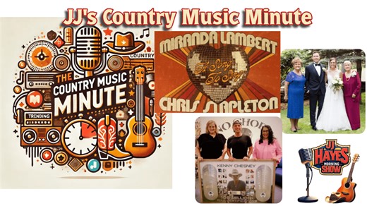 JJ’s Country Music Minute: New Country From Miranda and Stapleton, Prayers for Scotty McCreery, Congrats to Kenny and More