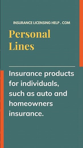 Insurance Licensing EXAM VOCABULARY: Personal Lines #insuranceexam #insuranceagent