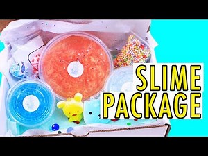THE BEST SLIME PACKAGE EVER!!!