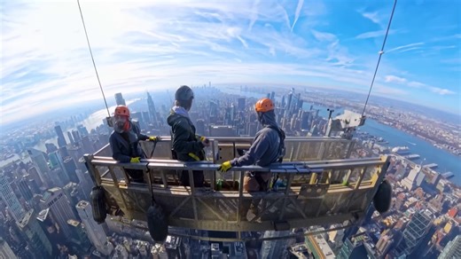I Tried Skyscraper Window Washing – Hundreds Of Feet
