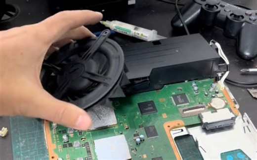 ps3两千型风扇不转无法散热