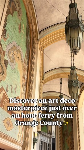 Honey Homes | Explore an Art Deco–inspired masterpiece just a 75–90 minute ferry ride from Orange County — the iconic Catalina Casino Ballroom in Avalon🌊... | Instagram