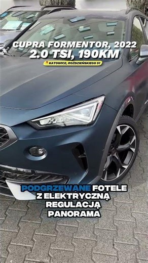 CUPRA FORMENTOR #auto #auta #autohandel #motoryzacja #samochód #samochody #cupra #formentor