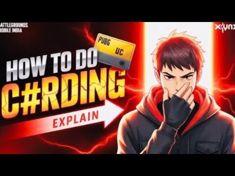 HOW TO DO CARDING BGMI UC BGMI UC CARDING KAISE KARE FULL PROSESS