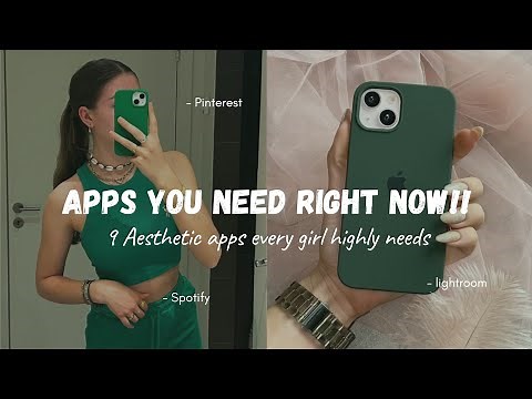 9 Aesthetic apps every girl needs in 2023