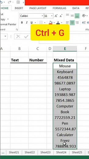 Organize Messy Data in Excel the Right Way #excel #exceltutorial