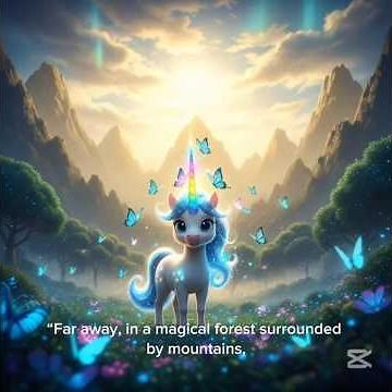The Magical Unicorn Story 🦄 | Kids Bedtime Story | Fairy Tale Animation
