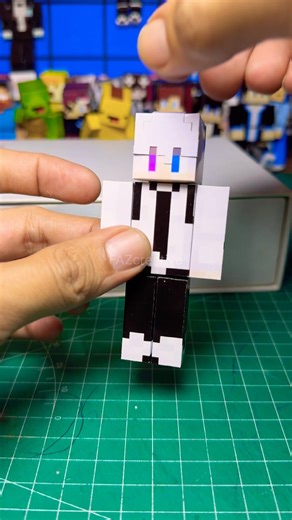 Papercraft Minecraft subscriber ‪@NZboy-yy‬ #shorts