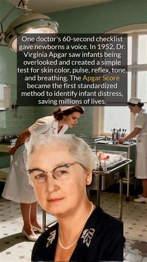 166K views · 6.5K reactions | How a simple score dismissed as too simplistic has saved millions of newborns. | The History Archives | Facebook