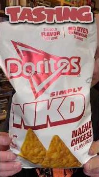 Tasting Simply NKD Nacho Cheese Doritos