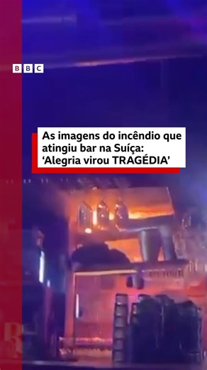 BBC News | Brasil on Instagram: "Incêndio mortal na Suíça ⚠️🇨🇭 Cerca de 40 pessoas morreram e 115 ficaram feridas após um incêndio na estação de esqui de Crans-Montana, na Suíça, nesta quinta-feira (1º/1), de acordo com o comandante da polícia local, Frédéric Gisler. O incidente ocorreu à 1h30 do horário local (21h30 do horário de Brasília) no Bar Le Constellation, onde ocorria uma comemoração de Ano Novo. O presidente suíço, Guy Parmelin, classificou o incêndio como "uma das piores tragédias 