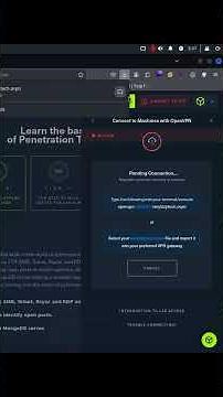 How to Connect to Hack The Box with OpenVPN (Step-by-Step Beginner Guide) #cybersecurity