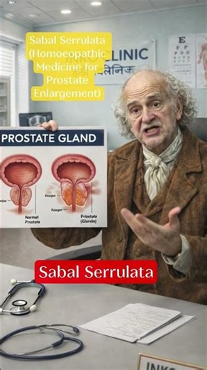 prostate enlargement homoepathy medicine sabal serrulata