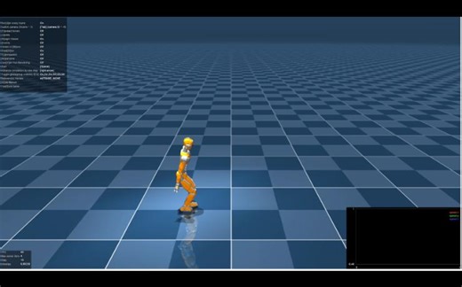 跑到了5m/s，然后摔倒了…