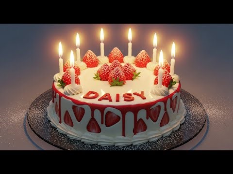 🎉 Happy Birthday Daisy 🎂 | Personalized Birthday Song with Name | Magical Custom Cake 2026