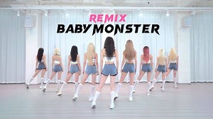 大学运动会炸场必备Babymonster串烧舞蹈节目练习室版