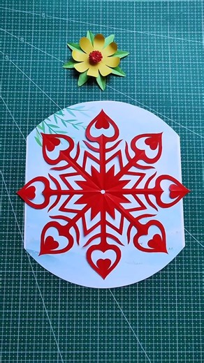 New Paper Cutting Design #papercutting #diy #shortsn#viral