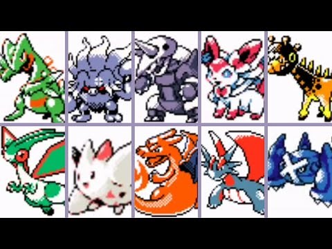 Pokemon Emerald Seaglass Complete Pokedex