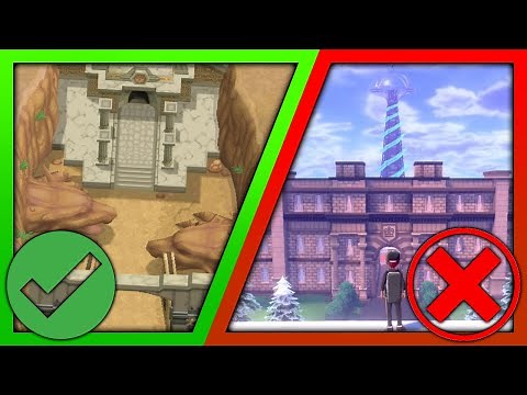 The Best and Worst Areas in Every Pokemon Region (Unova - Galar)
