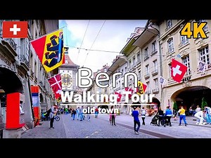 Beautiful Bern Switzerland, Capital City Walking Tour 🇨🇭
