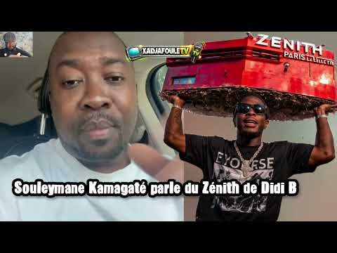 Souleymane Kamagaté speaks on the Zenith of Didi B