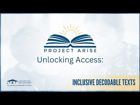 Unlocking Access Inclusive Decodable Texts