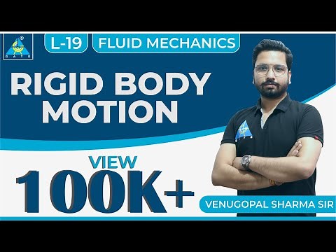 Fluid Mechanics | Module 2 | Rigid Body Motion (Lecture 19)