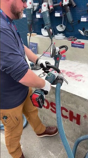 Bosch’s New 18V Surface Grinder in Action